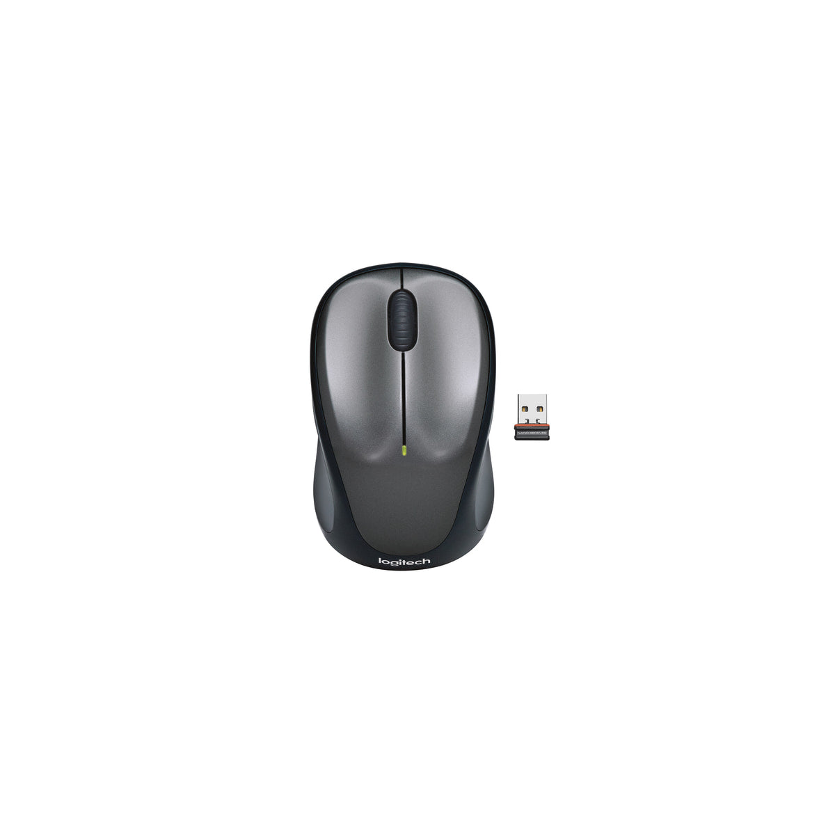 Ratón Logitech M235 inalámbrico negro, vista 3