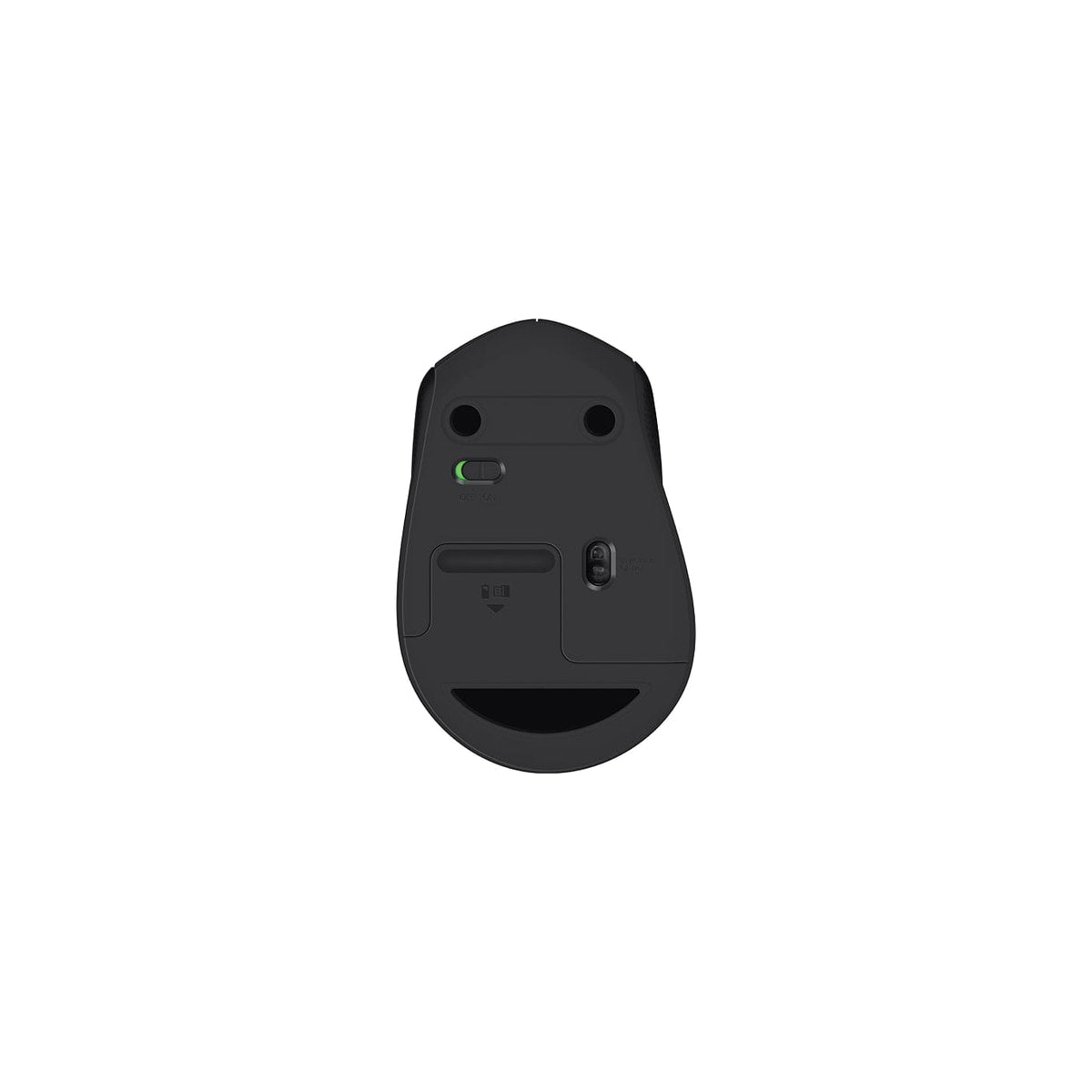 Ratón Logitech M330 Silent Plus inalámbrico negro, vista 2