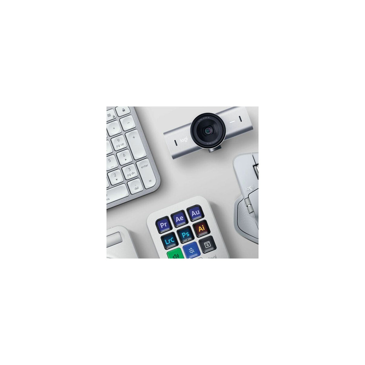 Ratón Logitech MX Master 4 inalámbrico gris, vista 9