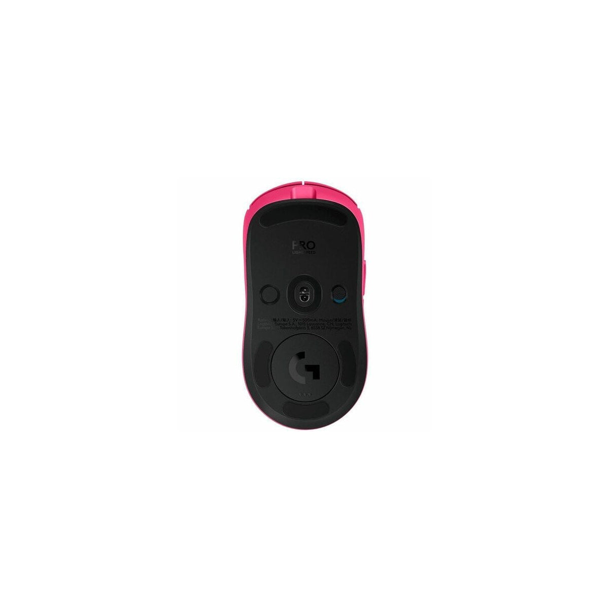 Ratón Logitech PRO 2 LIGHTSPEED inalámbrico rosa, vista 7