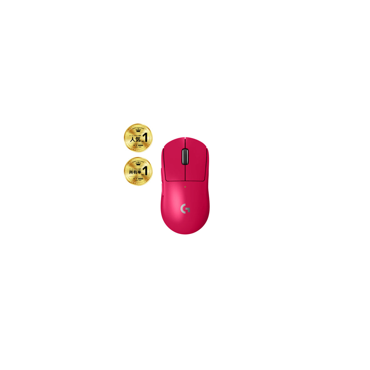 Ratón Logitech PRO X SUPERLIGHT 2 inalámbrico, vista 3
