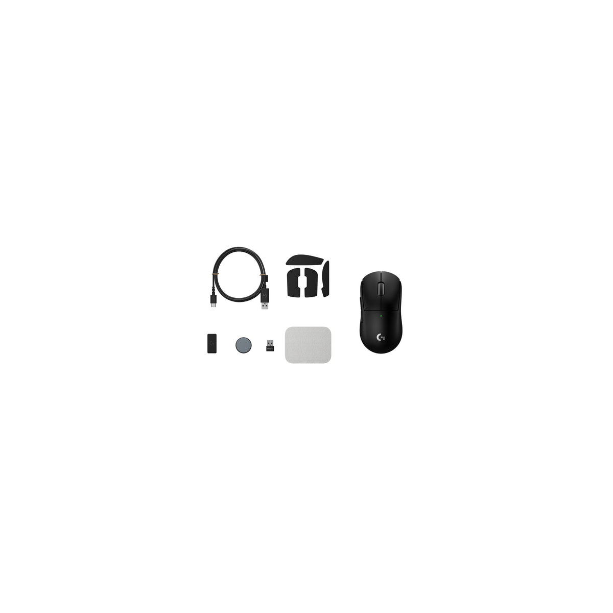 Ratón Logitech PRO X SUPERLIGHT 2C inalámbrico negro, vista 6