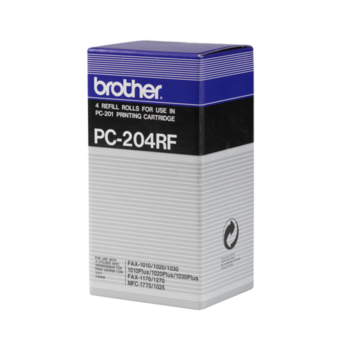 Rollo de transferencia fax Brother PC204RF Original Negro - vista 2