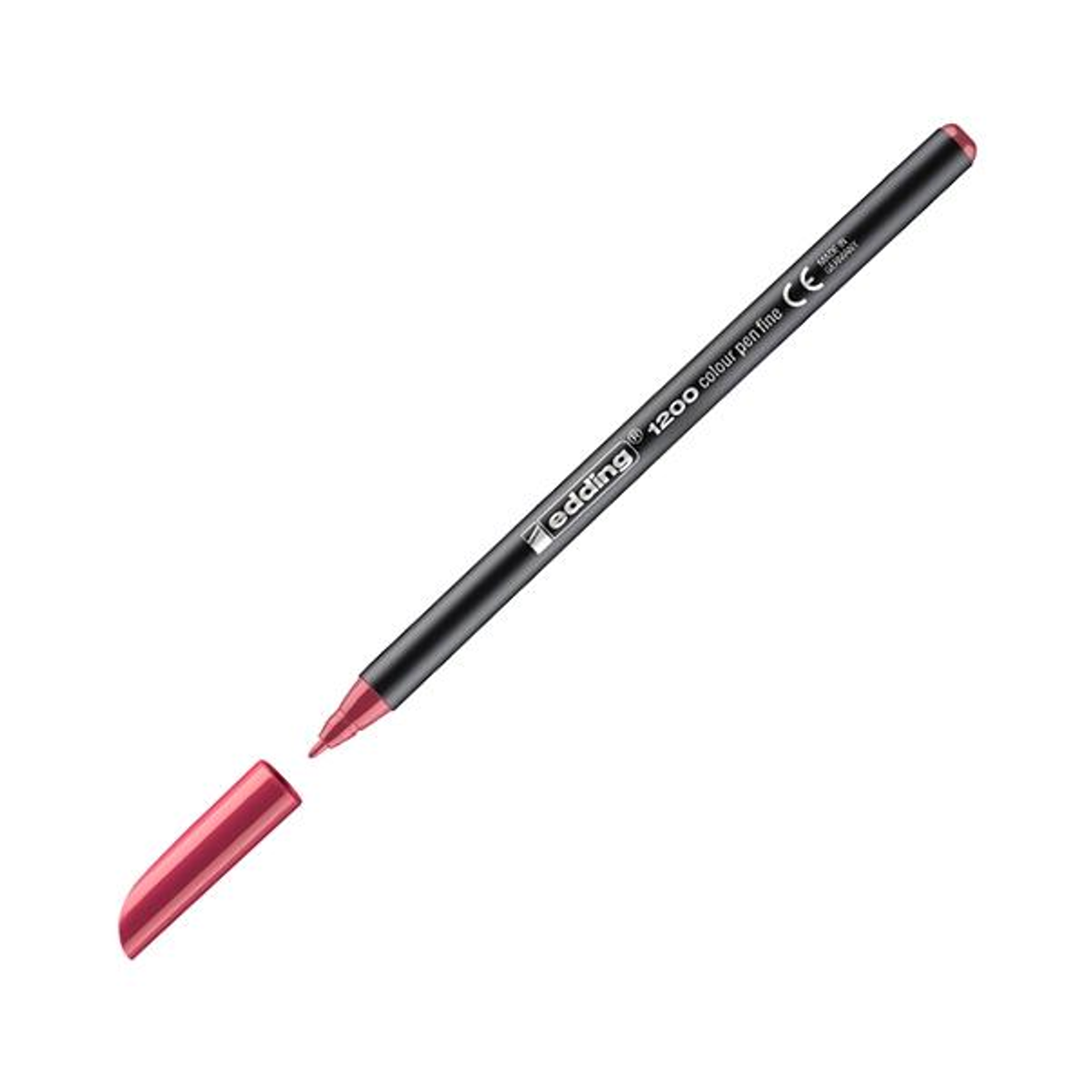 Rotulador Edding 1200 - Punta 1 Mm - Color Carmin