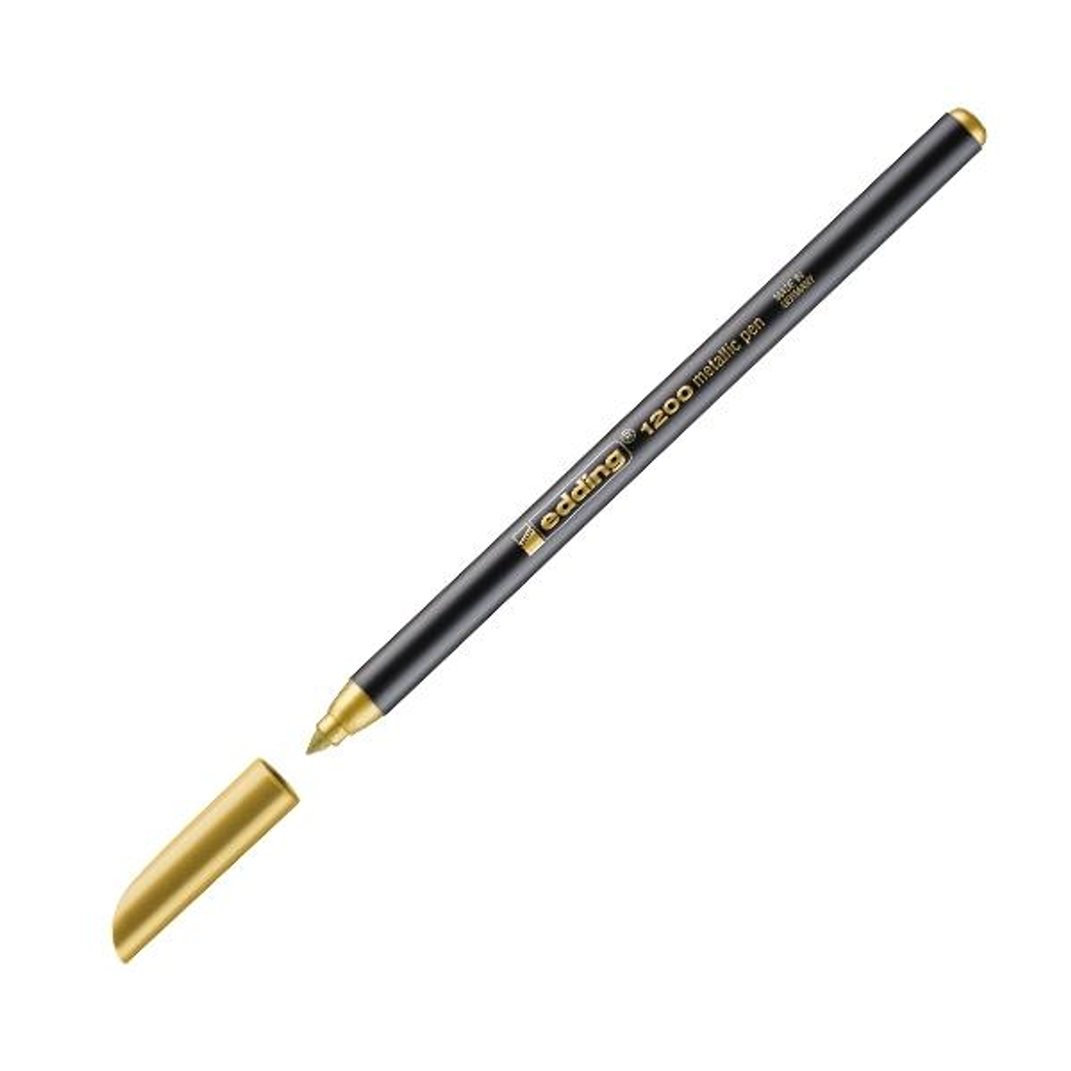 Rotulador Edding 1200 Trazo 1mm Metalizado Oro