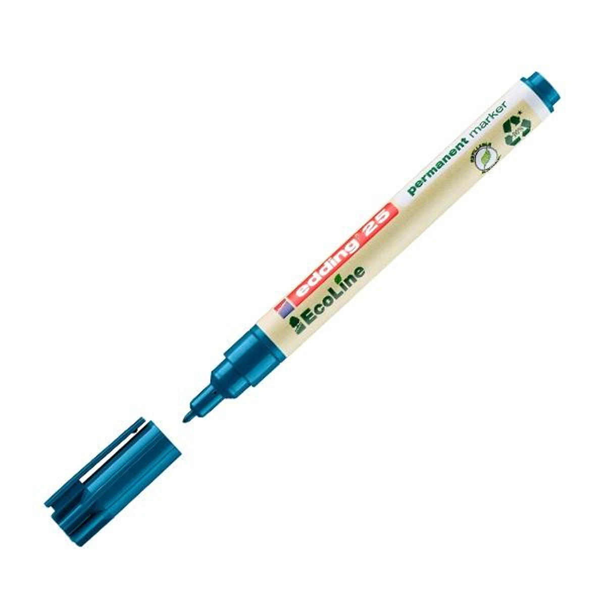Rotulador Edding Marcador Permanente Ecoline 25 Punta Conica 1mm Azul