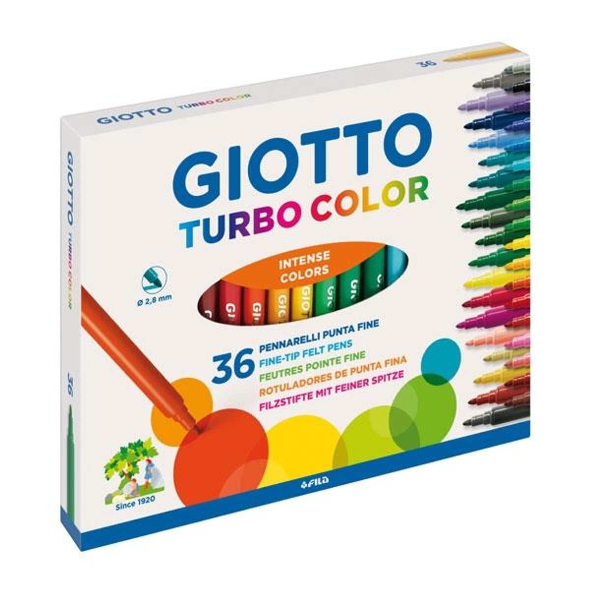 Rotulador Giotto C.36 Rotuladores Turbo Color Colores Surtidos