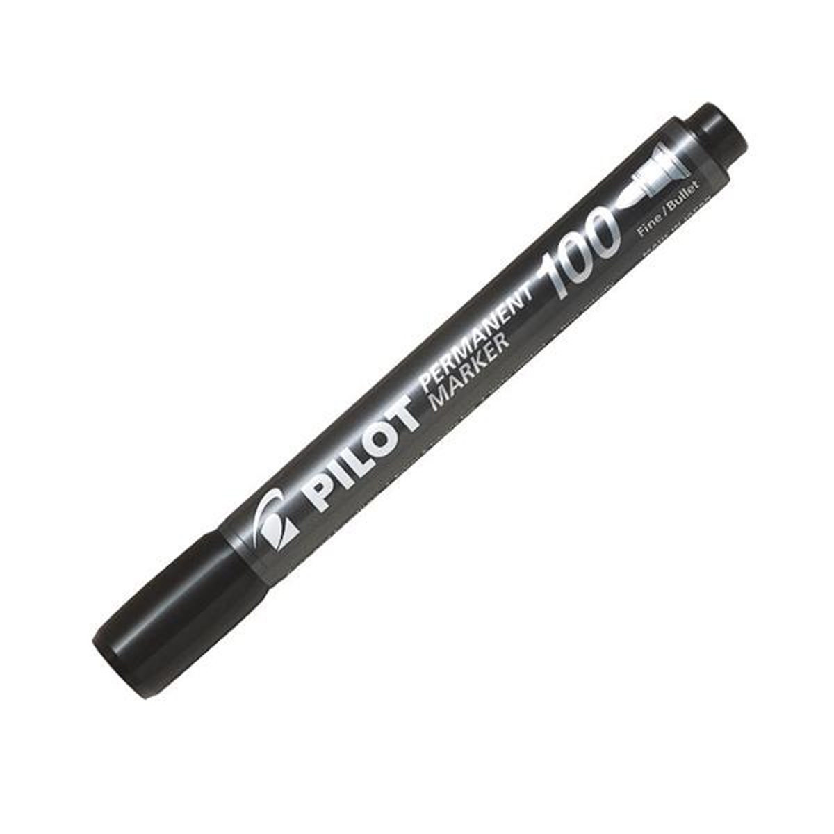 Rotulador Pilot Marcador Permanente SCA-100 Punta Conica Trazo 1mm Negro