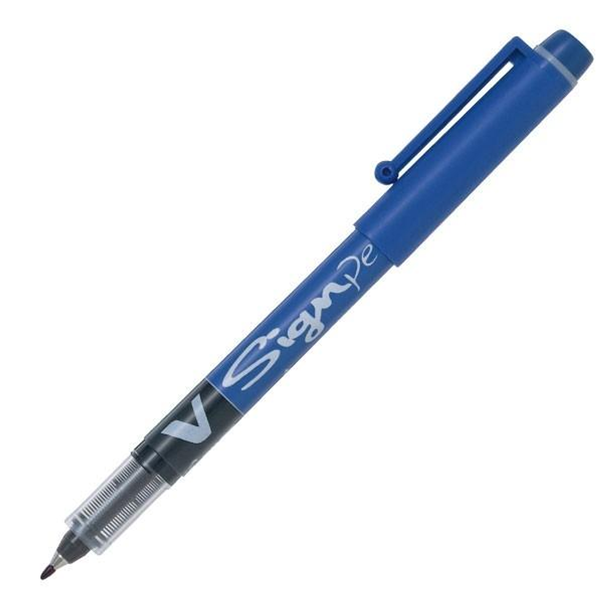 Rotulador Pilot Signpen Punta Fieltro Fina Trazo 0,6mm Azul