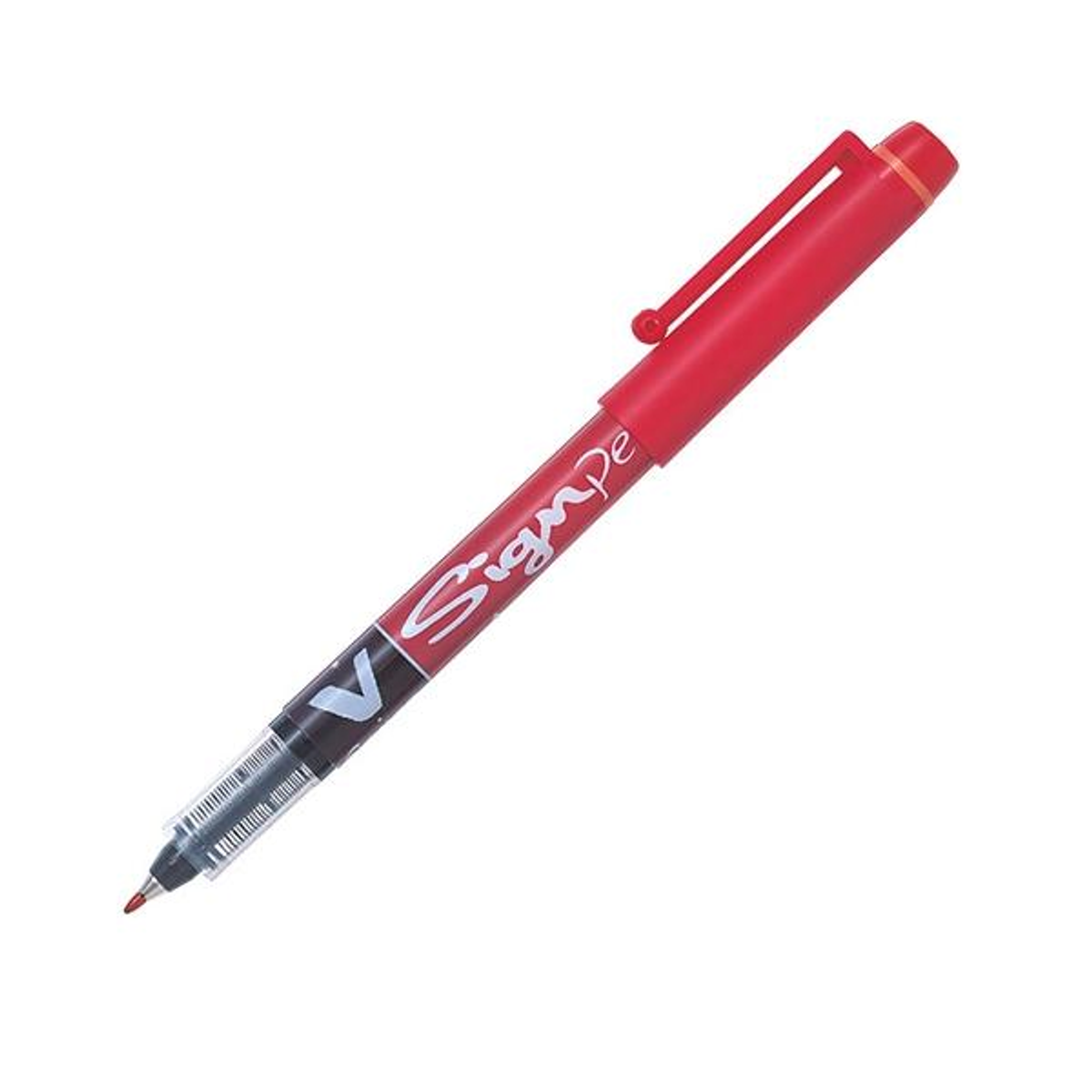 Rotulador Pilot Signpen Punta Fieltro Fina Trazo 0,6mm Rojo