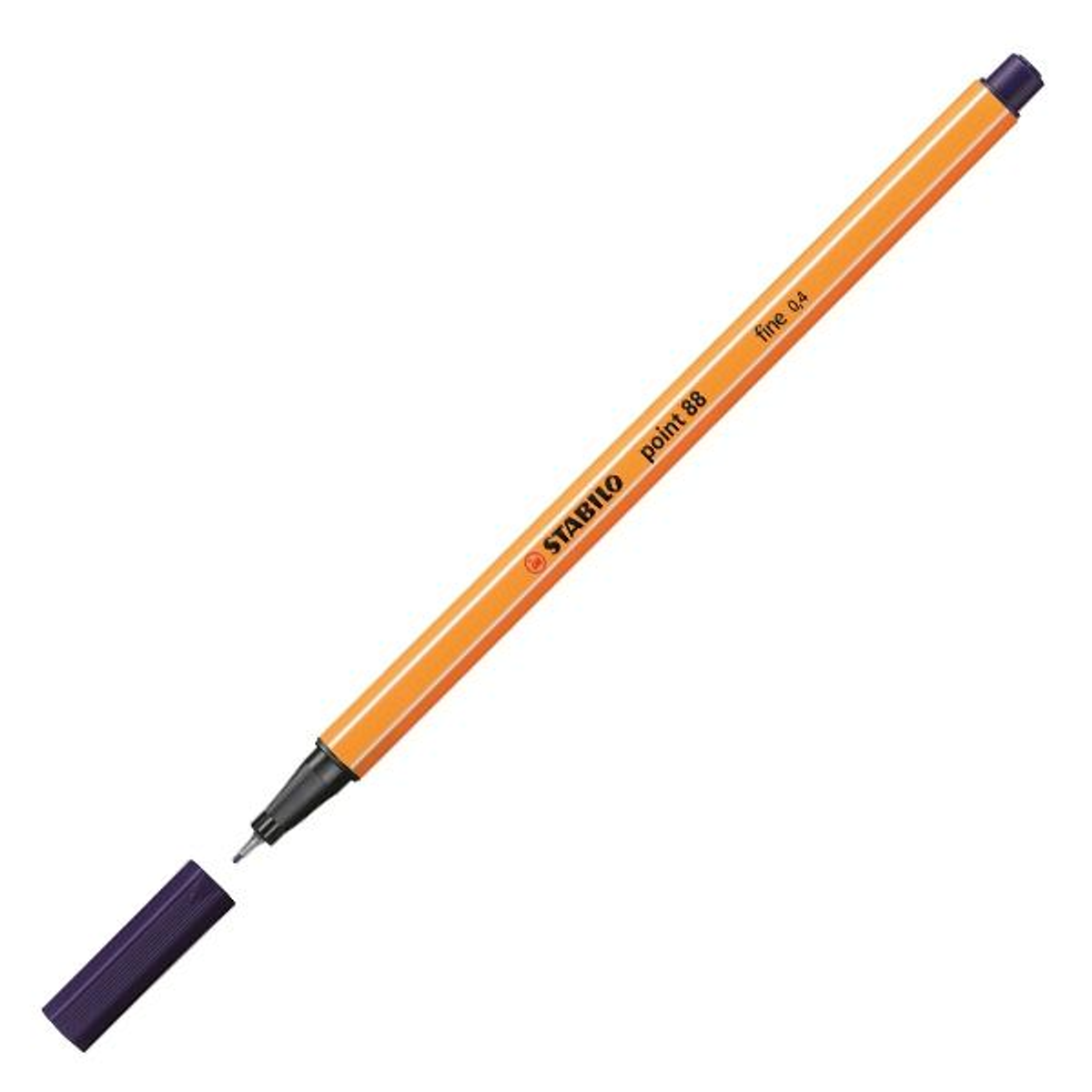 Rotulador Stabilo Point 88 Punta Fieltro Fina Trazo 0,4mm Azul Prusia