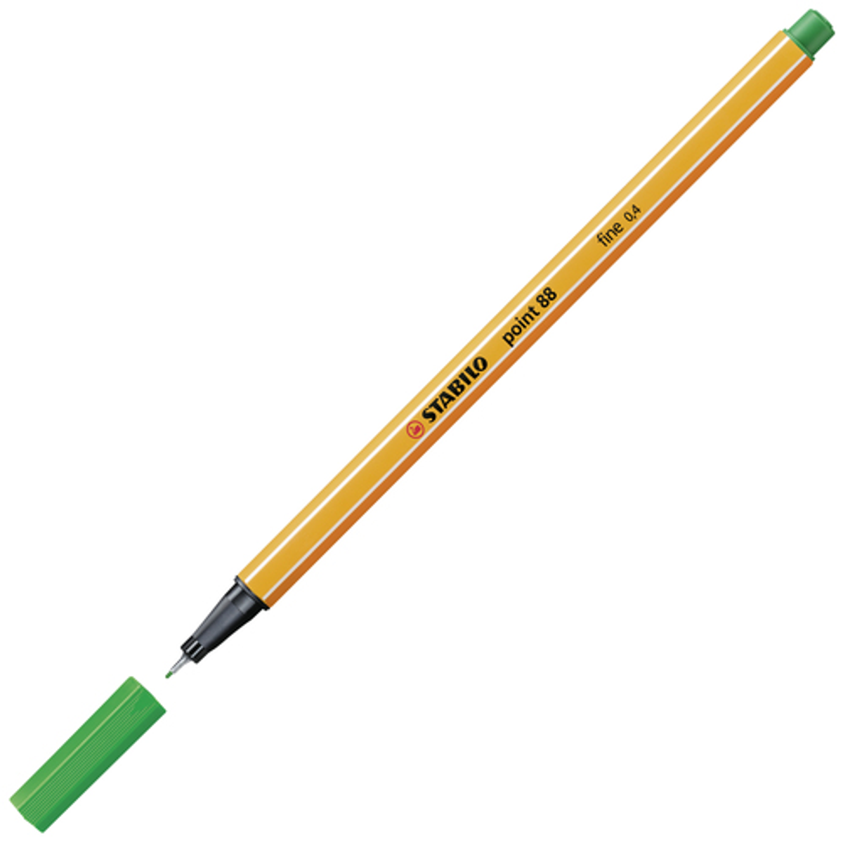 Rotulador Stabilo Point 88 Punta Fieltro Fina Trazo 0,4mm Verde - vista 2