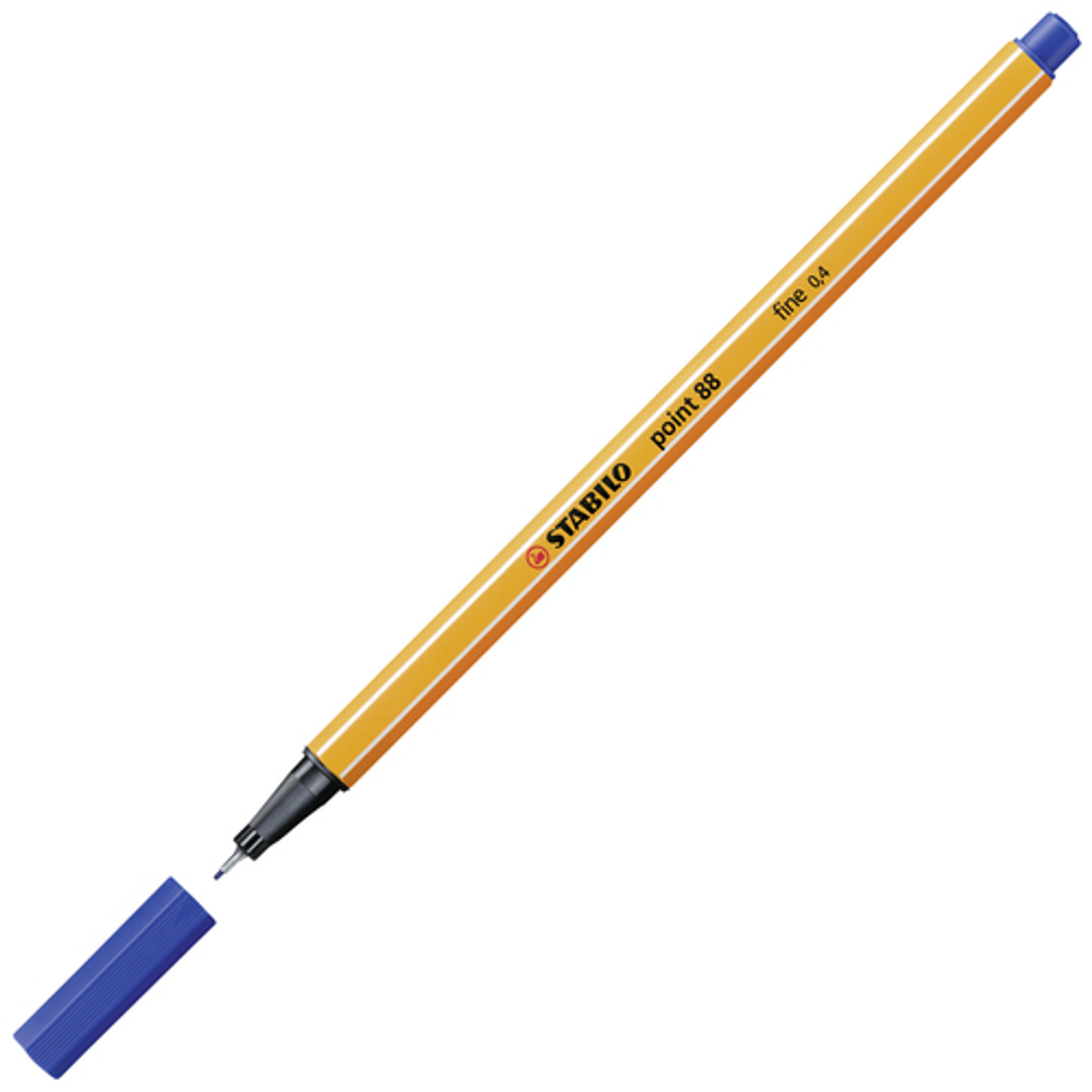 Rotulador Stabilo Point 88 Punta Fieltro Fina Trazo 0,4mm Azul - vista 2