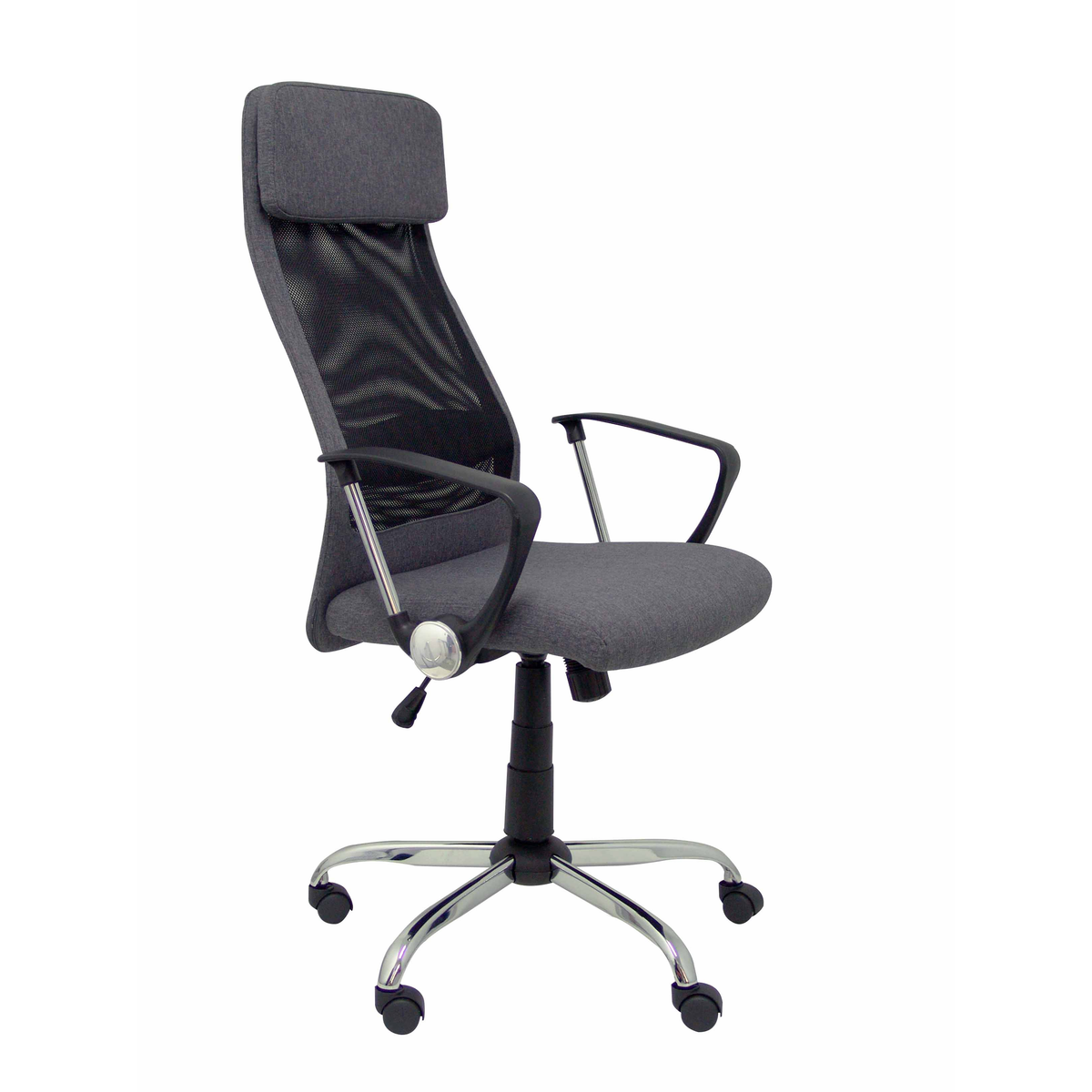 Silla de oficina Foröl Esteras Tela + Malla - Gris