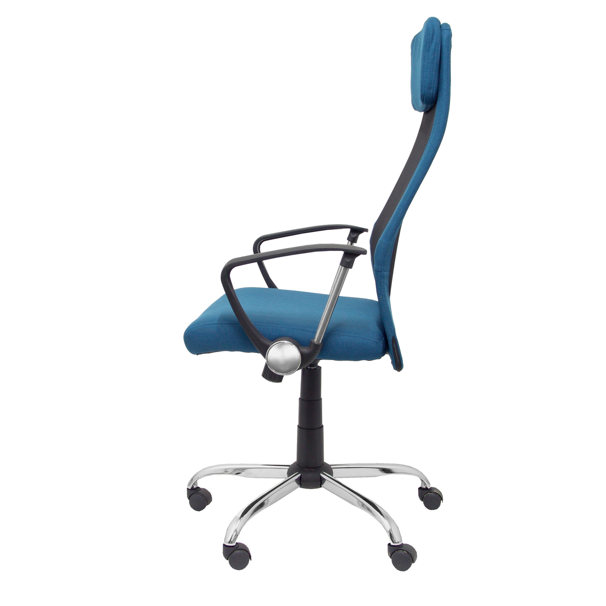Silla de oficina Foröl Esteras Tela + Malla - Turquesa