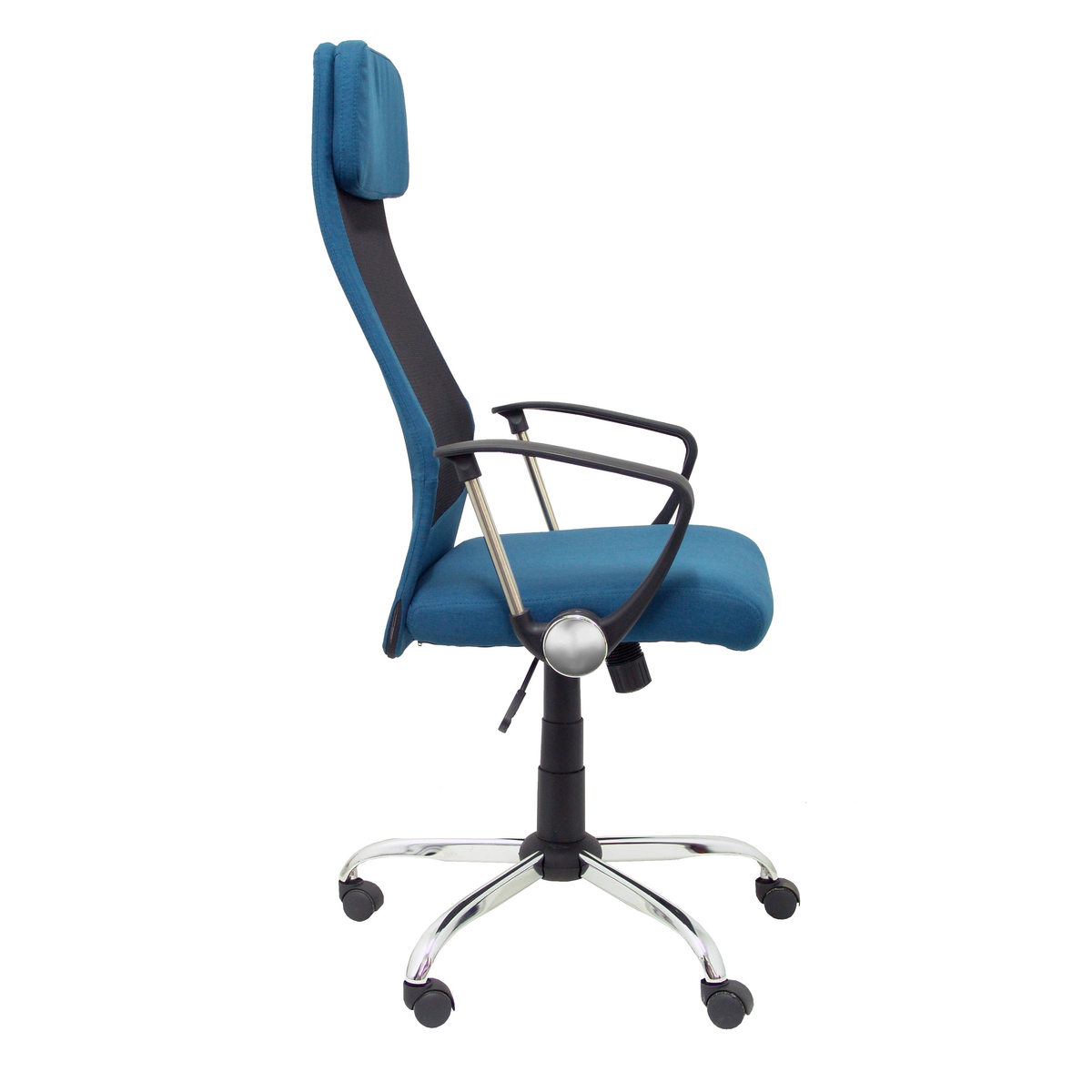 Silla de oficina Foröl Esteras Tela + Malla - Turquesa