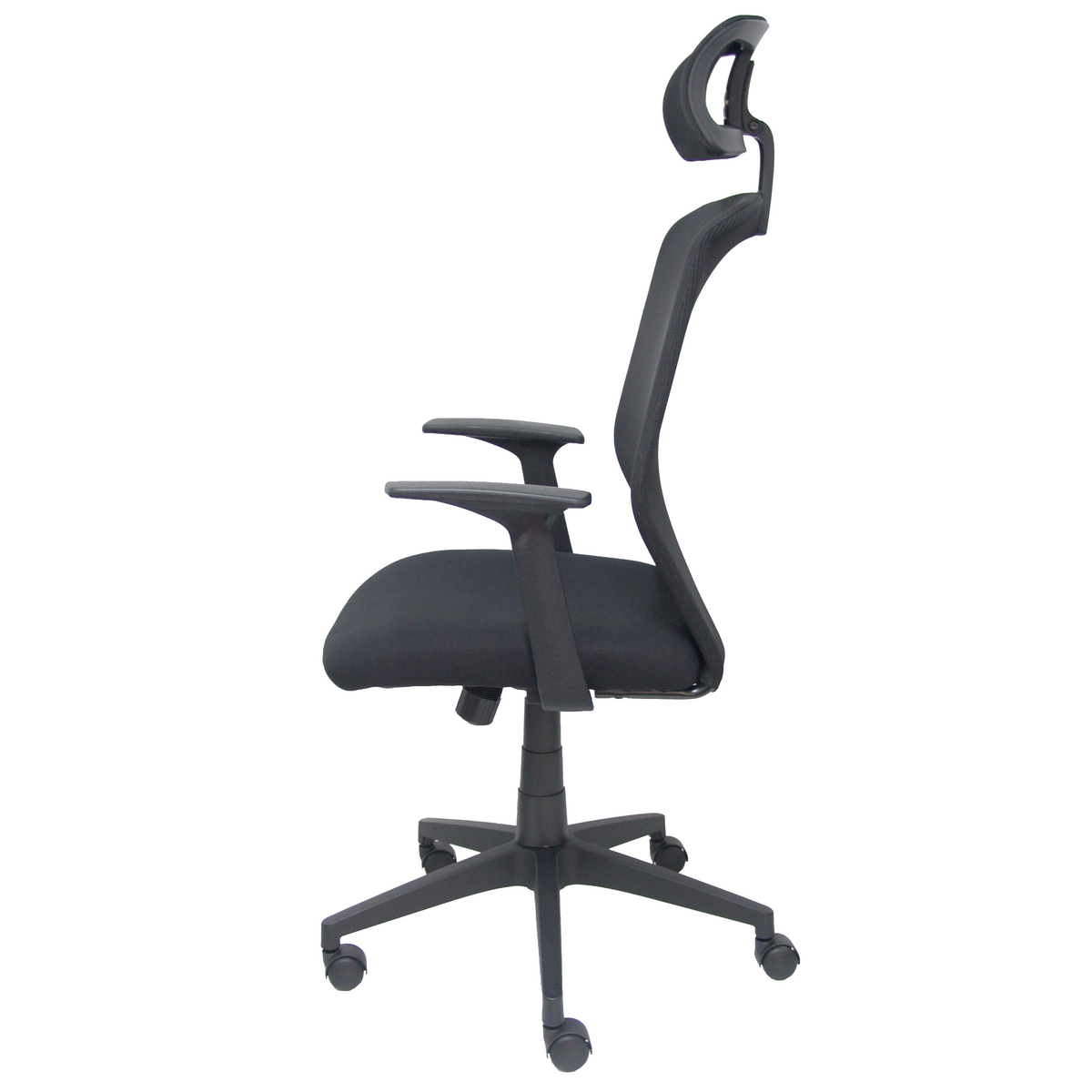Silla de oficina Foröl Parolis Malla + Aran - Cabecero - Negro