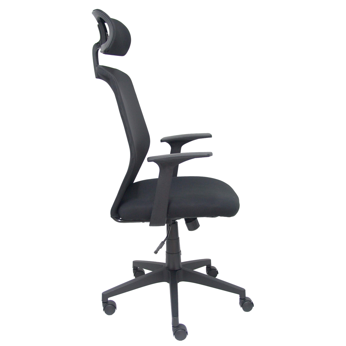 Silla de oficina Foröl Parolis Malla + Aran - Cabecero - Negro