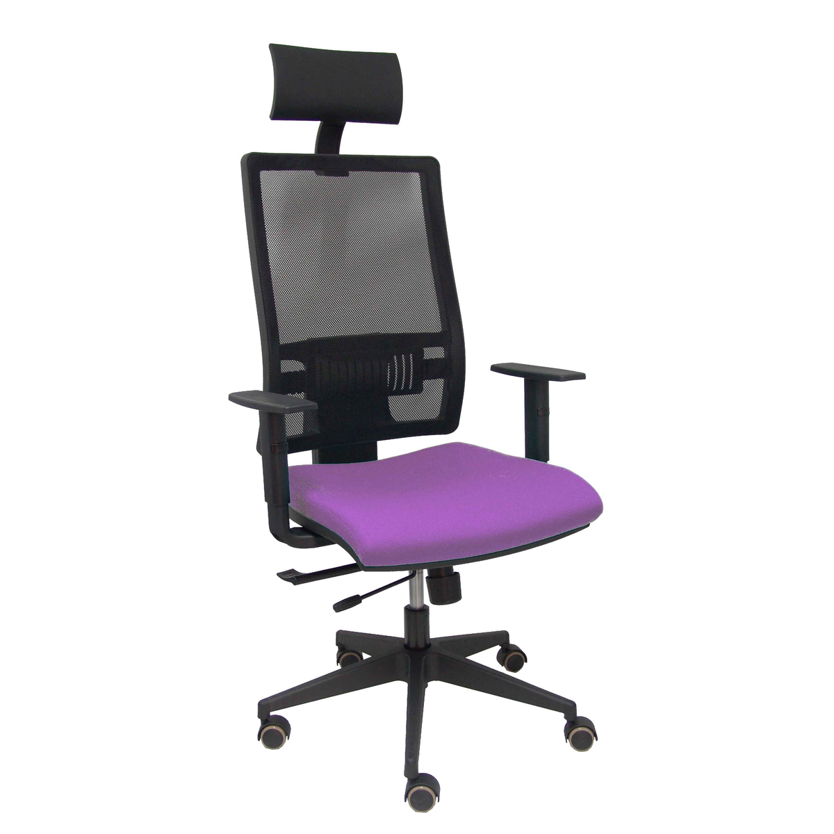 Silla de oficina Piqueras y Crespo Horna Bali + Malla - Ref. fabricante 10TKM840B100B10CRPC - Lila