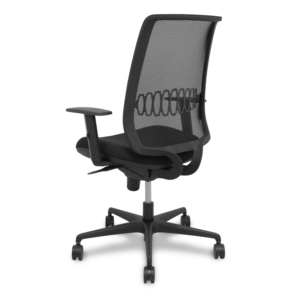 Silla de oficina Piqueras y Crespo Alares Malla + Bali - Sincro · Brazos regulables - Tonos - Negro
