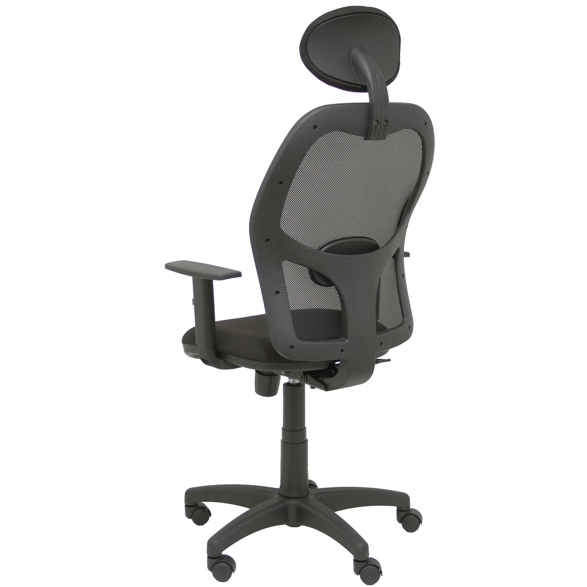Silla de oficina Piqueras y Crespo Alocen Malla + Bali - Ref. fabricante 345SM840B100B10CRNC - Negro