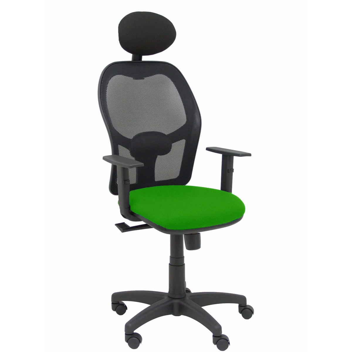 Silla de oficina Piqueras y Crespo Alocen Malla + Bali - Ref. fabricante 345SM840B100B10CRNC - Verde