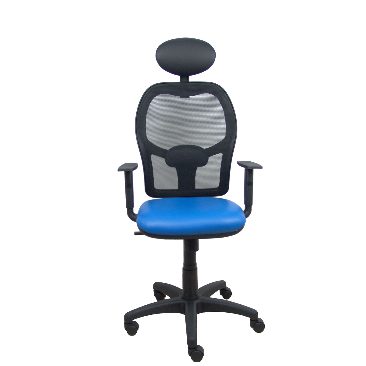 Silla de oficina Piqueras y Crespo Alocen Malla + - Ref. fabricante 345SM840SP100B10CRNC - Azul