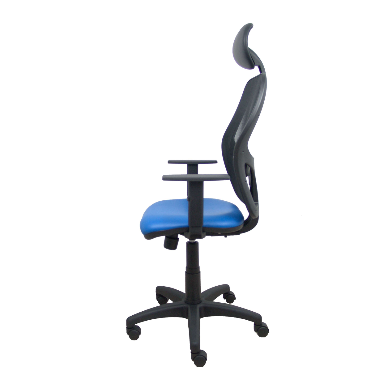 Silla de oficina Piqueras y Crespo Alocen Malla + - Ref. fabricante 345SM840SP100B10CRNC - Azul