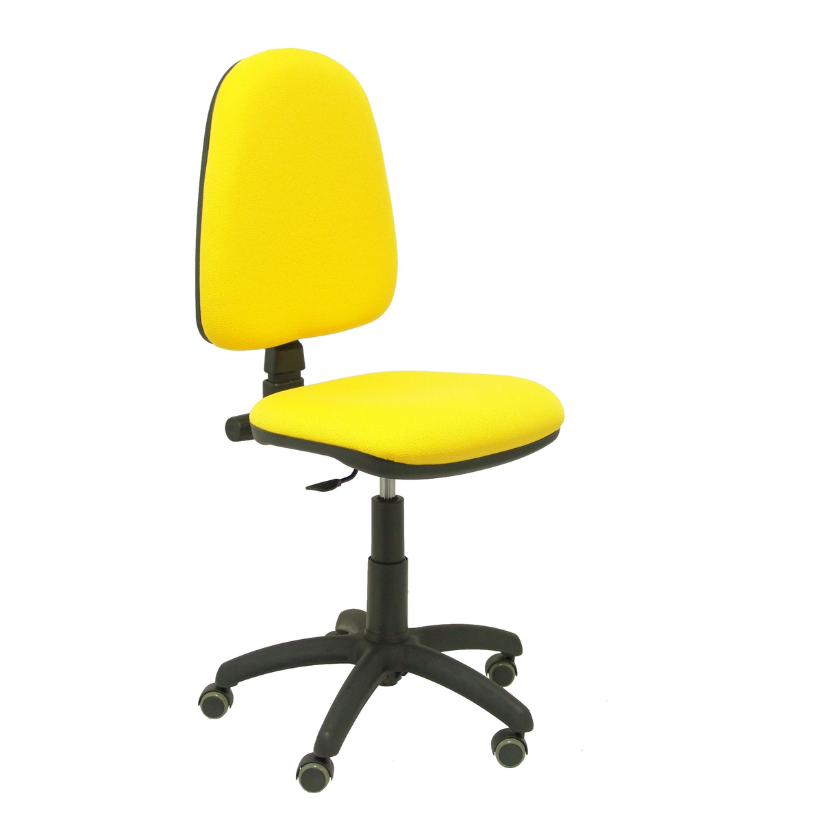 Silla de oficina Piqueras y Crespo Ayna Bali - Ruedas parquet - Ref. fabricante 04CPB426RP - Amarillo