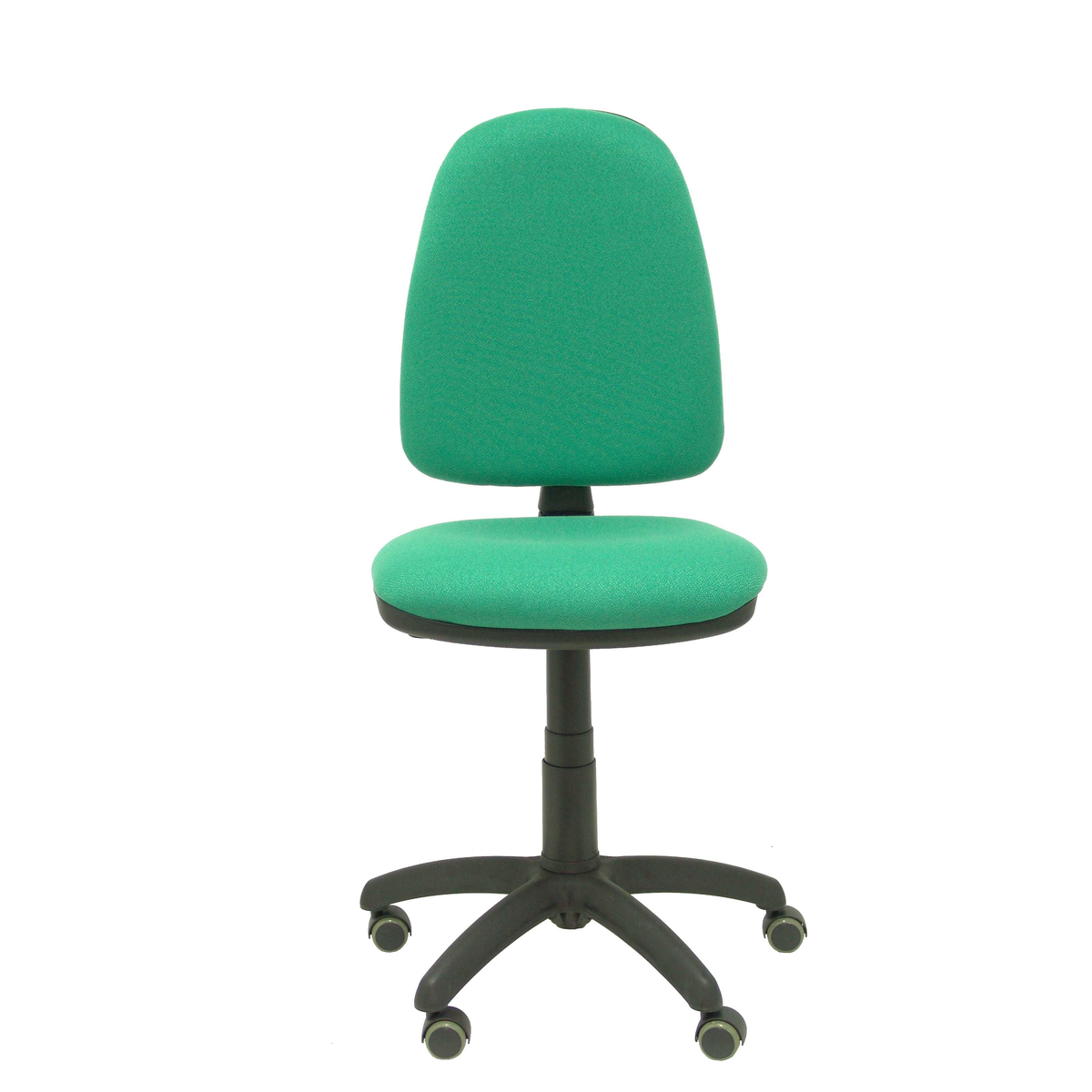 Silla de oficina Piqueras y Crespo Ayna Bali - Ruedas parquet - Ref. fabricante 04CPB426RP - Verde Esmeralda