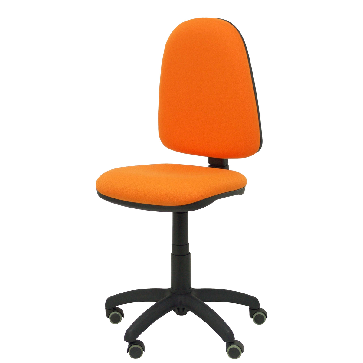 Silla de oficina Piqueras y Crespo Ayna Bali - Ruedas parquet - Ref. fabricante 04CPB426RP - Naranja