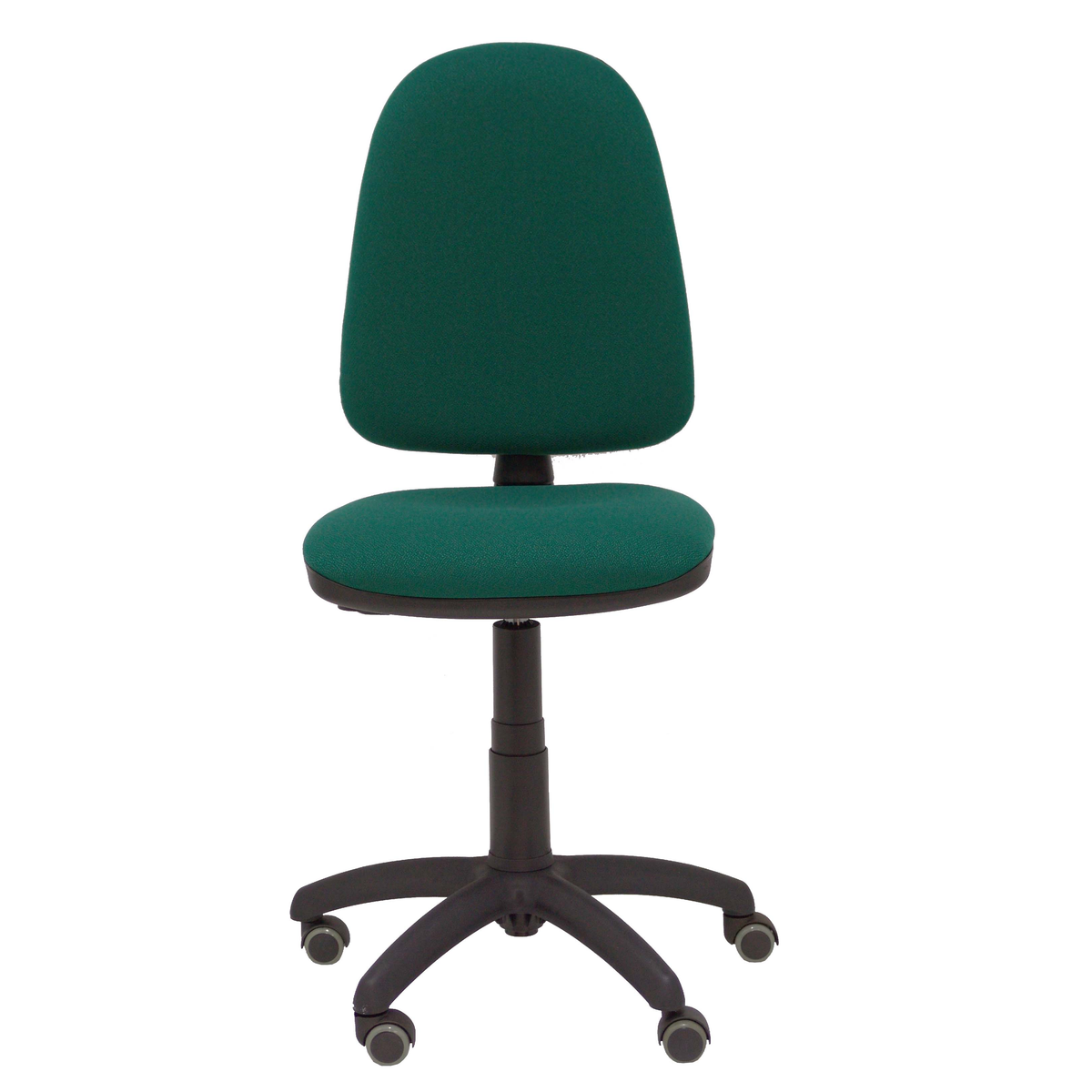 Silla de oficina Piqueras y Crespo Ayna Bali - Ruedas parquet - Ref. fabricante 04CPB426RP - Verde Botella