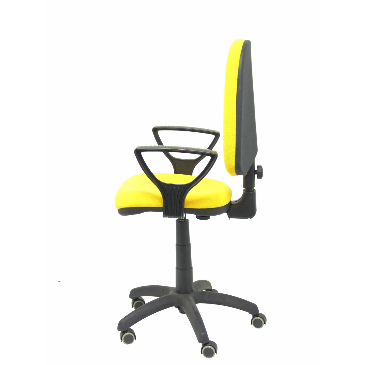 Silla de oficina Piqueras y Crespo Ayna Bali - Brazos fijos - Ref. fabricante 04CPBALI100BGOLFRP - Amarillo