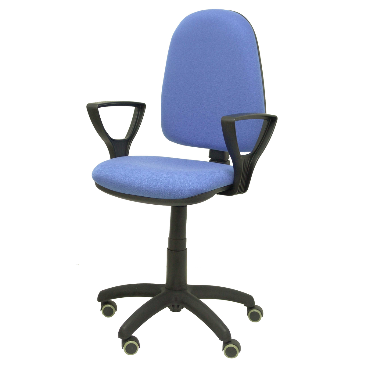 Silla de oficina Piqueras y Crespo Ayna Bali - Brazos fijos - Ref. fabricante 04CPBALI100BGOLFRP - Azul Claro