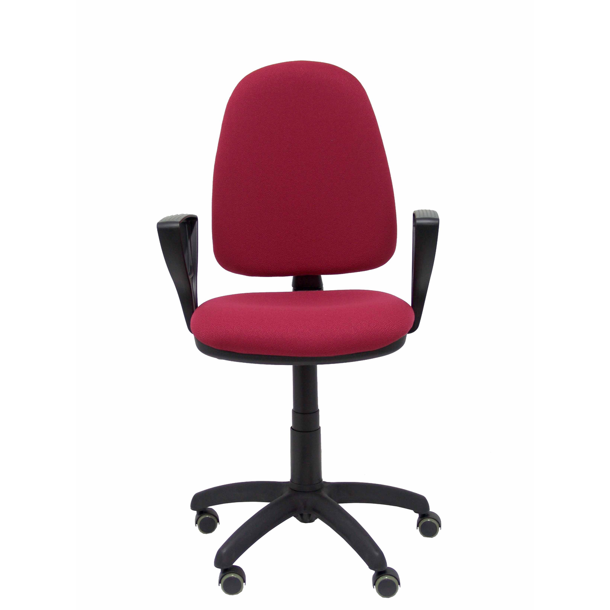 Silla de oficina Piqueras y Crespo Ayna Bali - Brazos fijos - Ref. fabricante 04CPBALI100BGOLFRP - Granate
