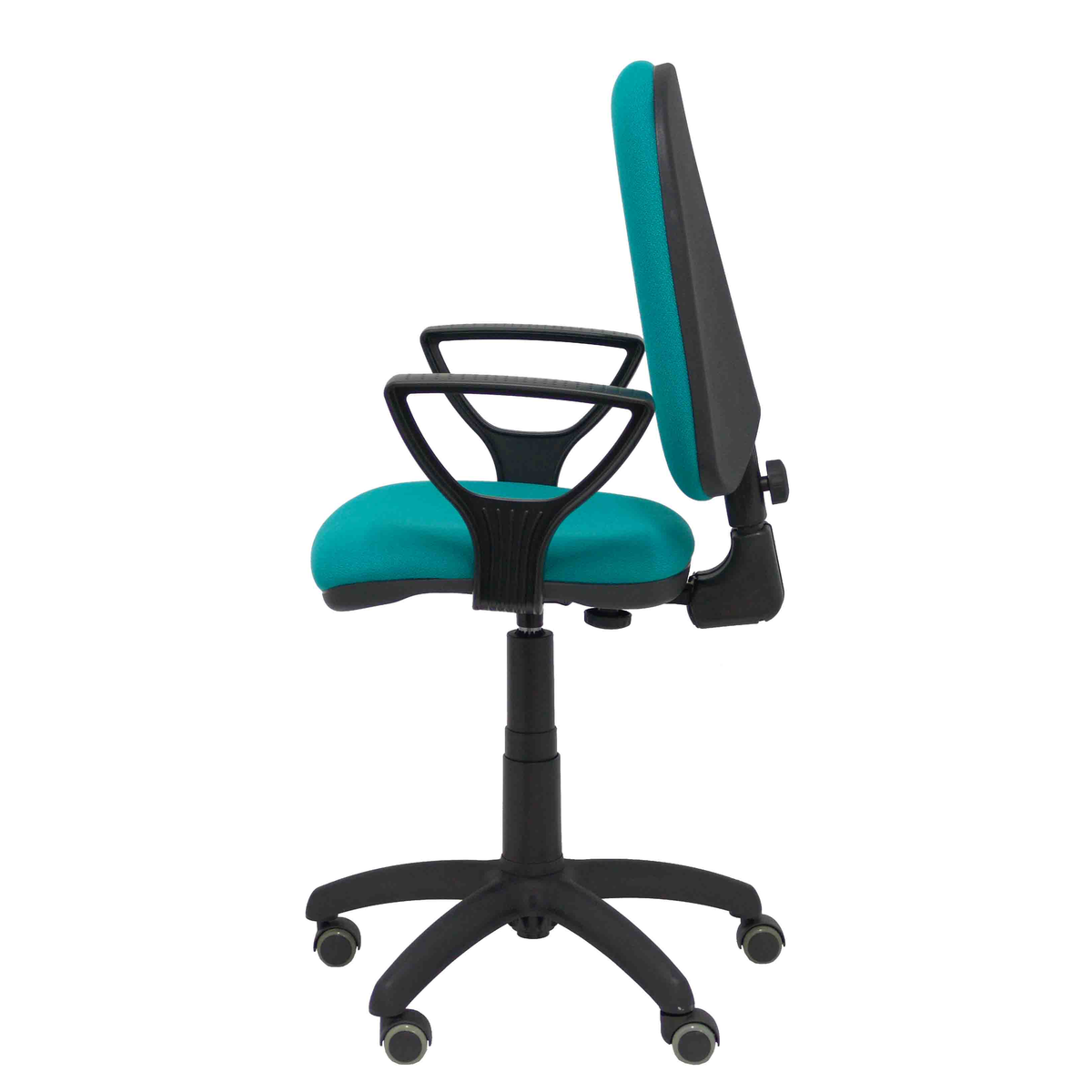 Silla de oficina Piqueras y Crespo Ayna Bali - Brazos fijos - Ref. fabricante 04CPBALI100BGOLFRP - Turquesa