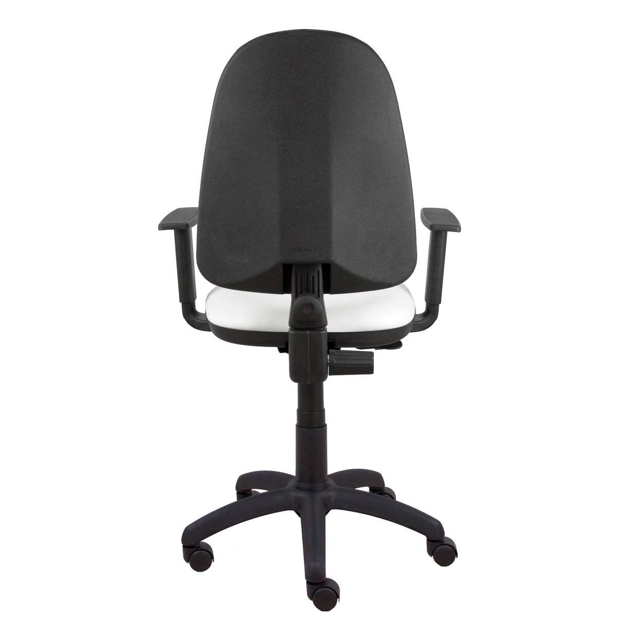 Silla de oficina Piqueras y Crespo Ayna Similpiel - Brazos - Ref. fabricante 04CPSP100B10 - Blanco