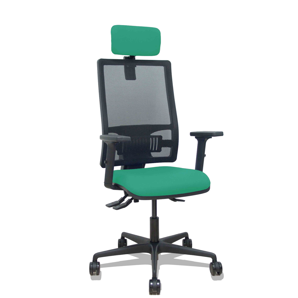 Silla de oficina Piqueras y Crespo Bormate Malla + Bali - Brazos 2D - Sin color declarado