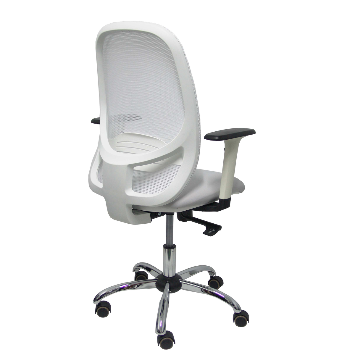 Silla de oficina Piqueras y Crespo Cilanco Blanca Malla + - Ref. fabricante 354SBM10SP10B354CRRP - Gris