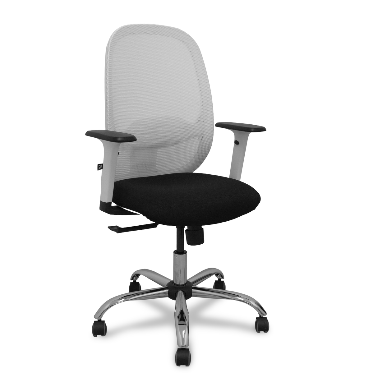 Silla de oficina Piqueras y Crespo Cilanco Blanca Malla + - Ref. fabricante 354SBM10B100B354CRRP - Negro