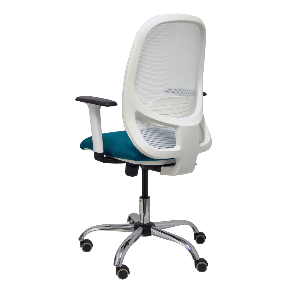 Silla de oficina Piqueras y Crespo Cilanco Blanca Malla + - Ref. fabricante 354SBM10B100B354CRRP - Verde Petroleo