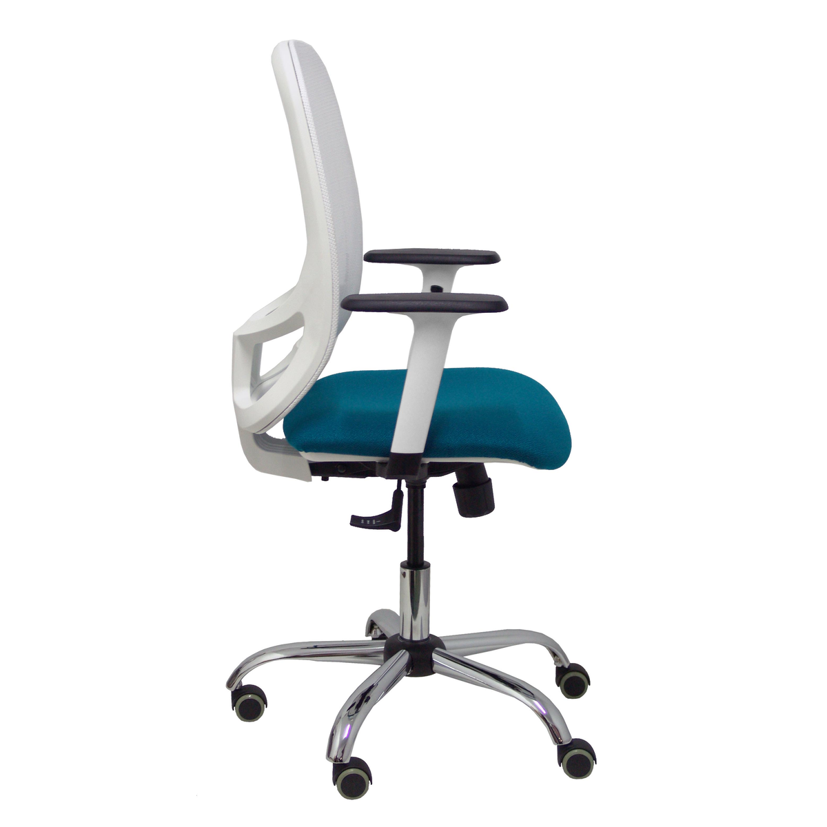 Silla de oficina Piqueras y Crespo Cilanco Blanca Malla + - Ref. fabricante 354SBM10B100B354CRRP - Verde Petroleo