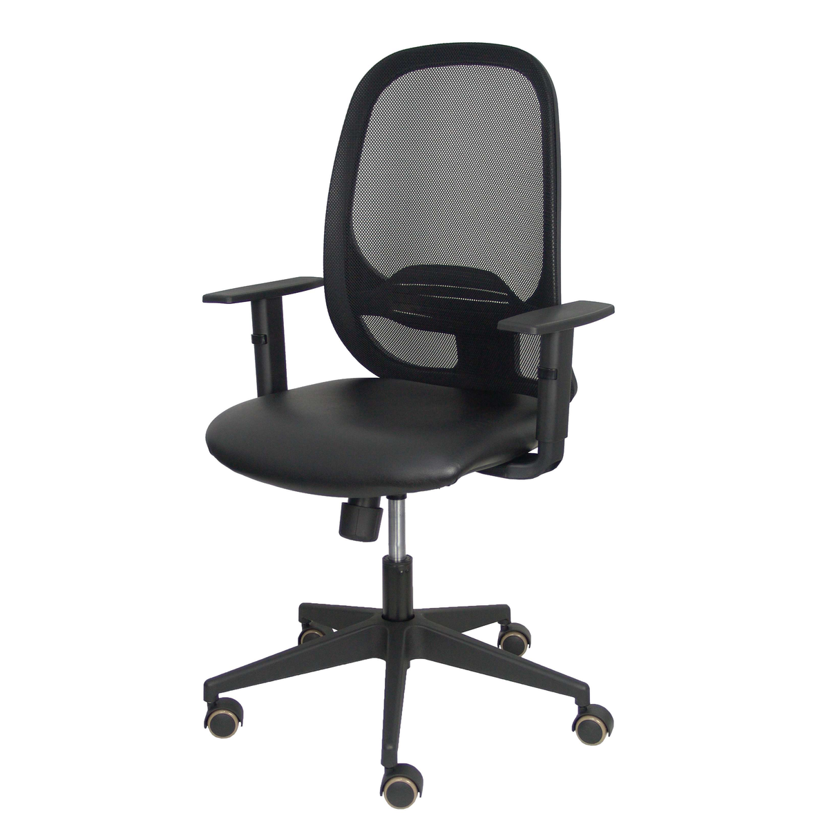 Silla de oficina Piqueras y Crespo Cilanco Negra Malla + - Ref. fabricante 354SNM840SP840B10CRP - Negro