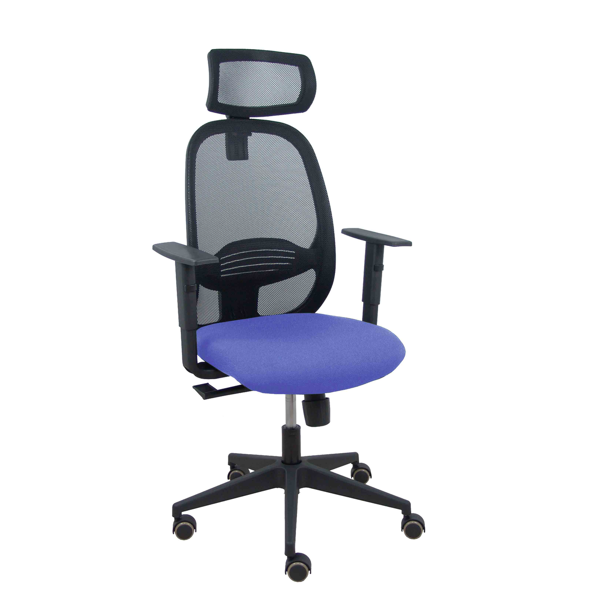 Silla de oficina Piqueras y Crespo Cilanco Negra Malla + - Ref. fabricante 354SNM840B100B10CRPCR - Azul Claro
