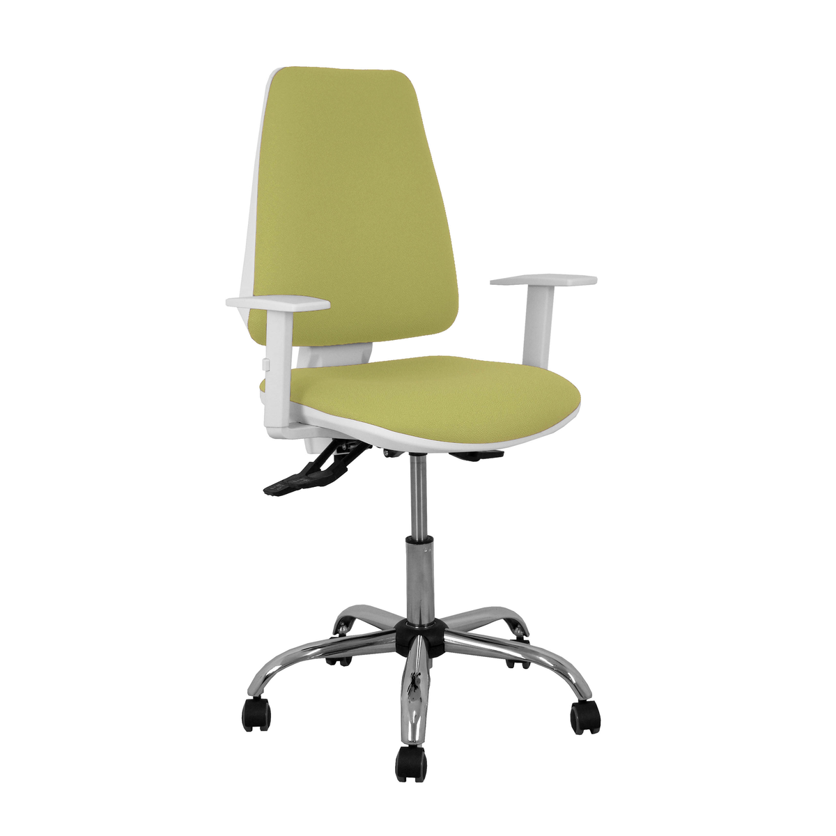 Silla de oficina Piqueras y Crespo Elche Blanca Bali - Ref. fabricante 1014ASB100B5CRRP - Verde Oliva