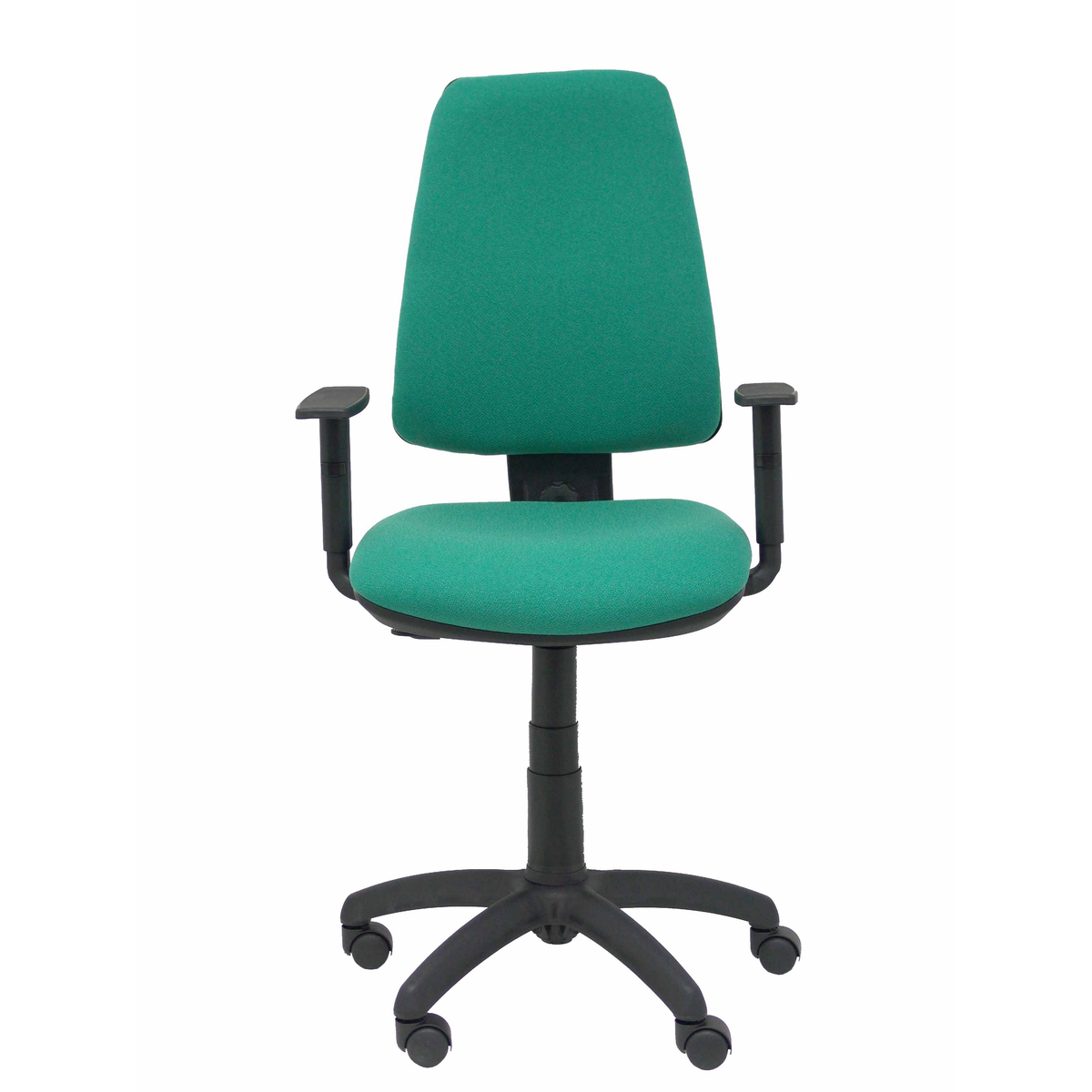Silla de oficina Piqueras y Crespo Elche Cp Bali - Brazos - Ref. fabricante 14CPBALI100B10 - Verde Esmeralda