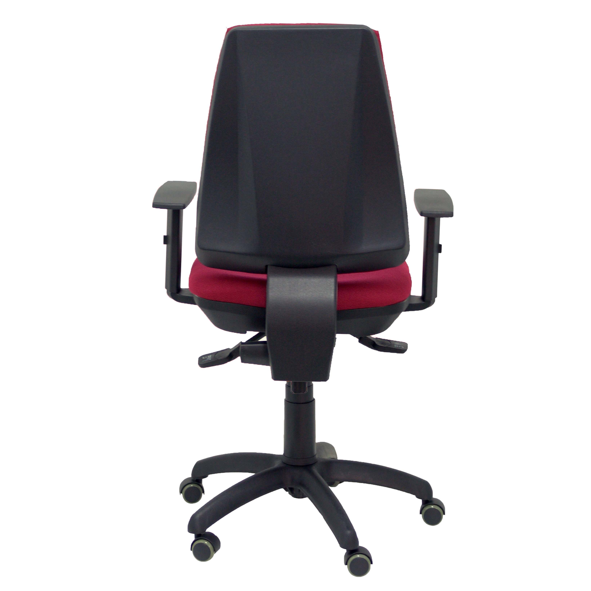 Silla de oficina Piqueras y Crespo Elche S Bali - Brazos - Ref. fabricante 14ASB600B10RP - Granate
