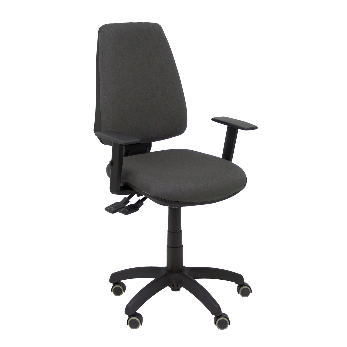 Silla de oficina Piqueras y Crespo Elche S Bali - Brazos - Ref. fabricante 14ASB600B10RP - Gris Oscuro