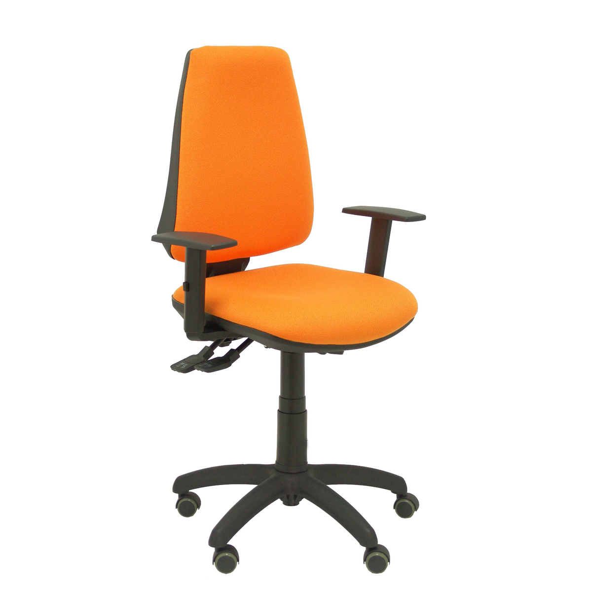 Silla de oficina Piqueras y Crespo Elche S Bali - Brazos - Ref. fabricante 14ASB600B10RP - Naranja