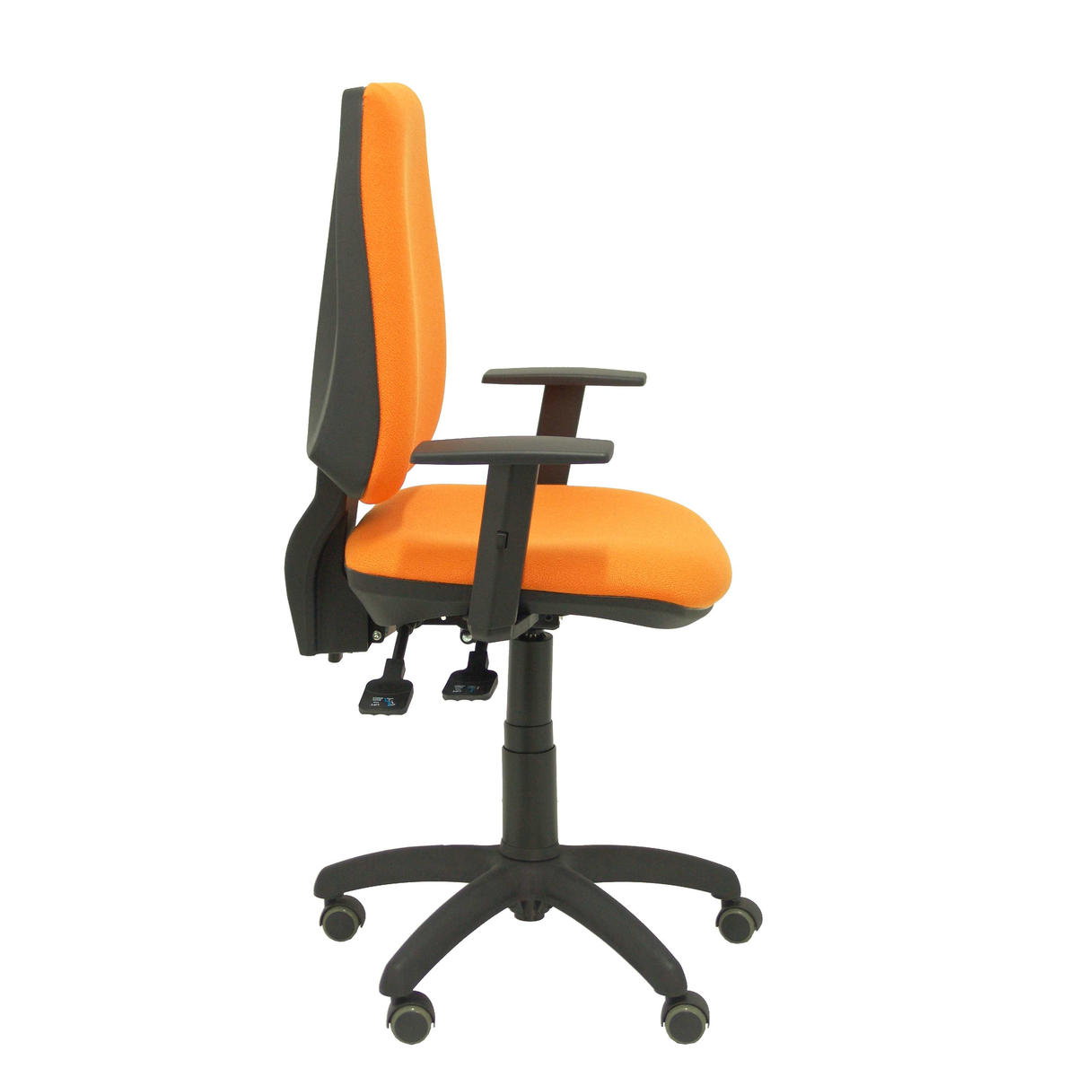 Silla de oficina Piqueras y Crespo Elche S Bali - Brazos - Ref. fabricante 14ASB600B10RP - Naranja